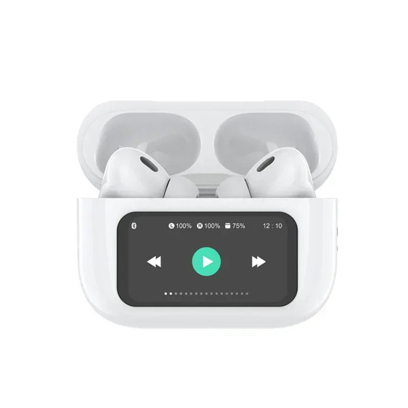 ANC/ENC A9 Airpods Touch Screen Wireless Pro Earbuds