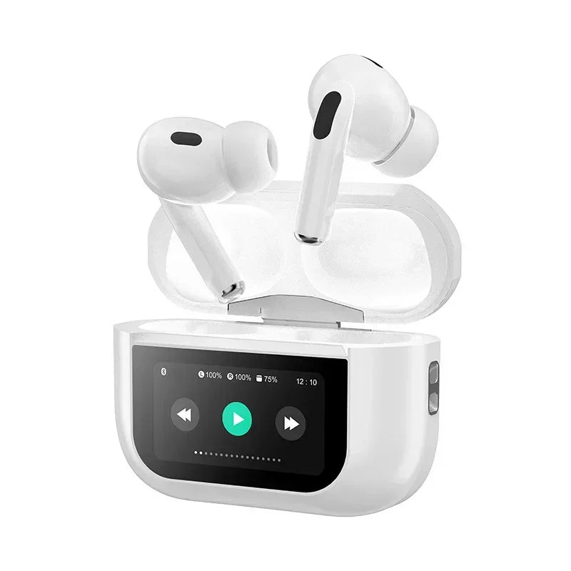 ANC/ENC A9 Airpods Touch Screen Wireless Pro Earbuds