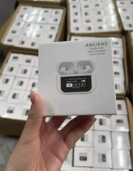 ANC/ENC A9 Airpods Touch Screen Wireless Pro Earbuds