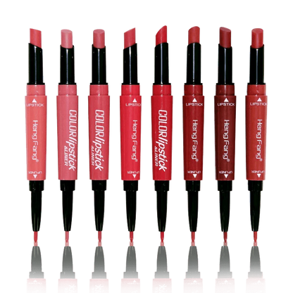 Heng Feng 2 In 1 Lipstick Set Of 8