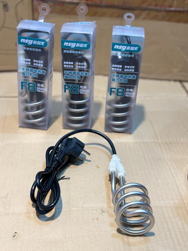 NSG F8 Water Heater Rod shock proof | Portable Electric Water Heating Rod imported